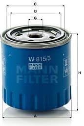Oil Filter W815/3