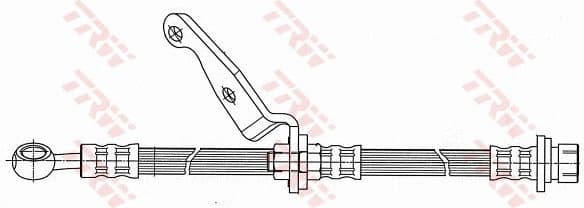 Brake Hose PHD507 - image 2