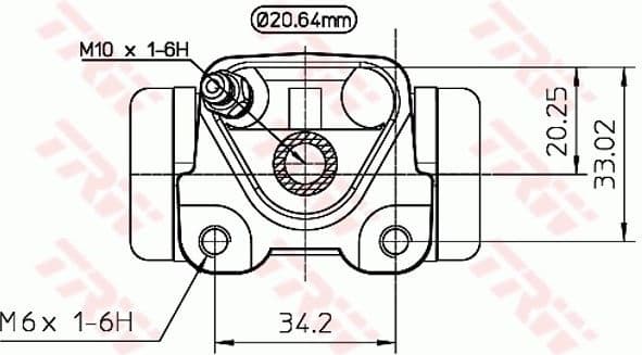 Wheel Brake Cylinder BWF272