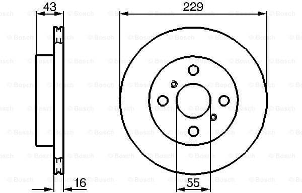 Brake Disc 0986478491