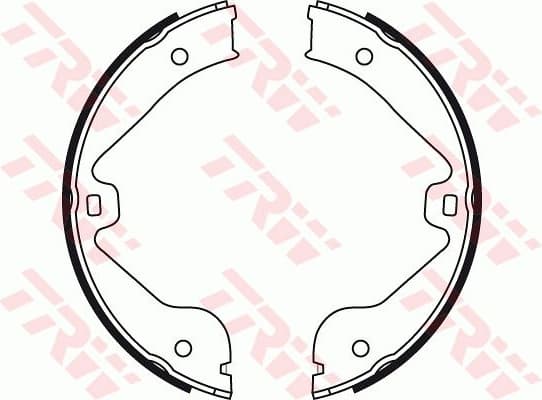 Brake Shoe Set GS8717 - image 2
