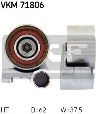 Tensioner Pulley, timing belt VKM 71806