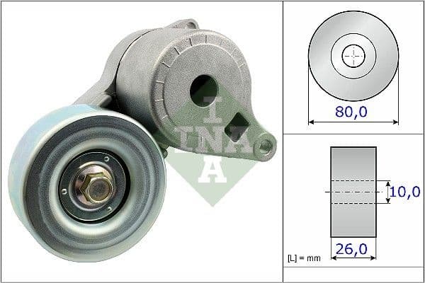 Belt Tensioner, V-ribbed belt 534050910