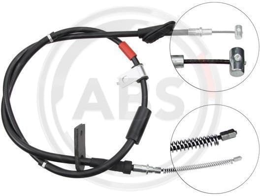 Cable Pull, parking brake K18797