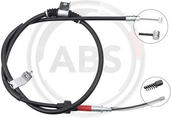 Cable Pull, parking brake K12085