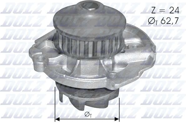 Water Pump, engine cooling S261