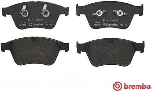 Brake Pad Set, disc brake PRIME LINE P50105 - image 2