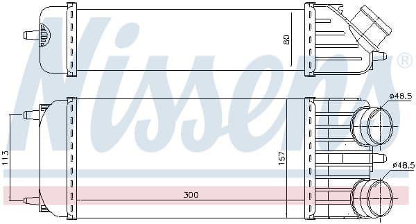 Charge Air Cooler ** FIRST FIT ** 96612