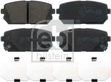 Brake Pad Set, disc brake 16817