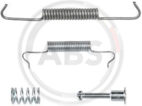 Accessory Kit, parking brake shoes 0887Q