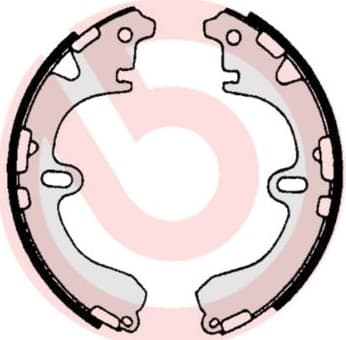 Brake Shoe Set ESSENTIAL LINE S83531