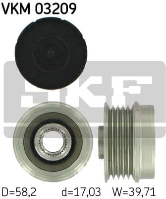 Alternator Freewheel Clutch VKM 03209