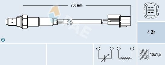 Oxygen Sensor 77291