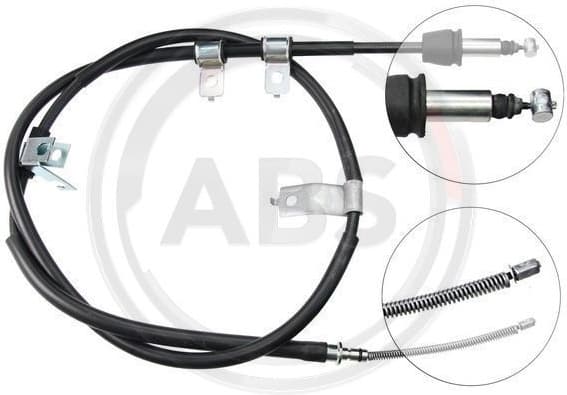 Cable Pull, parking brake K19307