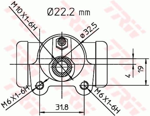 Wheel Brake Cylinder BWH146 - image 2