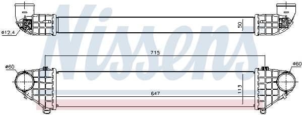 Charge Air Cooler ** FIRST FIT ** 96722