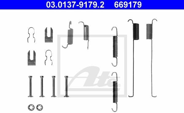 Accessory Kit, brake shoes 03.0137-9179.2