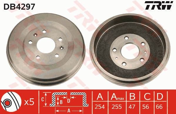 Brake Drum DB4297