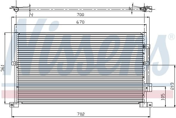 Condenser, air conditioning 94585