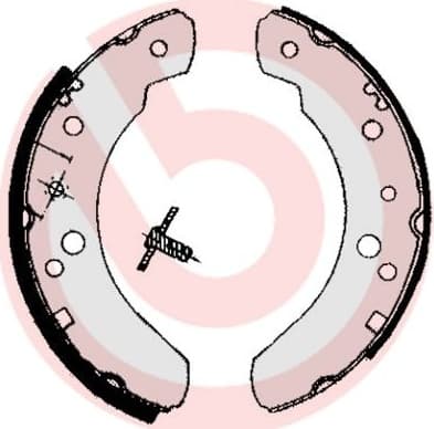 Brake Shoe Set ESSENTIAL LINE S24537