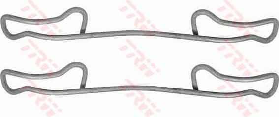 Accessory Kit, disc brake pad PFK391