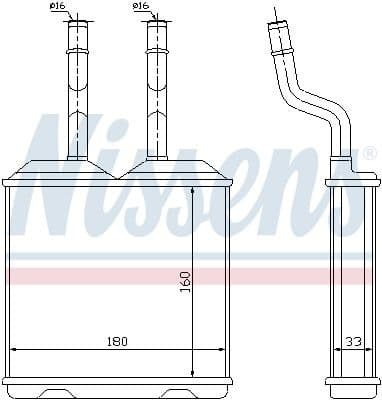 Heat Exchanger, interior heating 72634