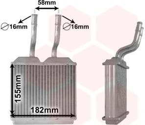 Heat Exchanger, interior heating 37006197