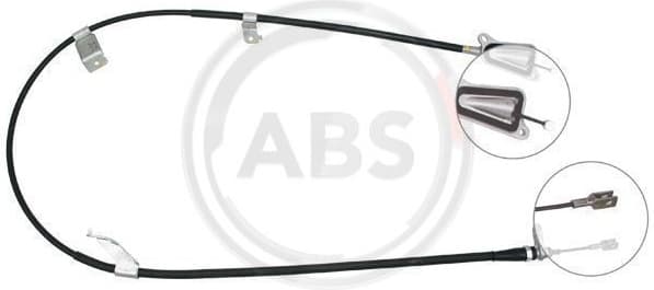 Cable Pull, parking brake K19788