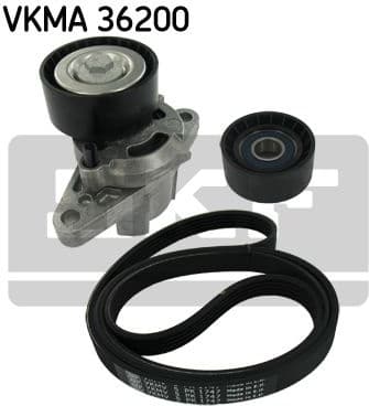 V-ribbed Belt Set VKMA 36200