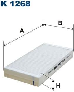 Filter, cabin air K1268