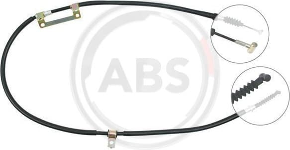 Cable Pull, parking brake K11258