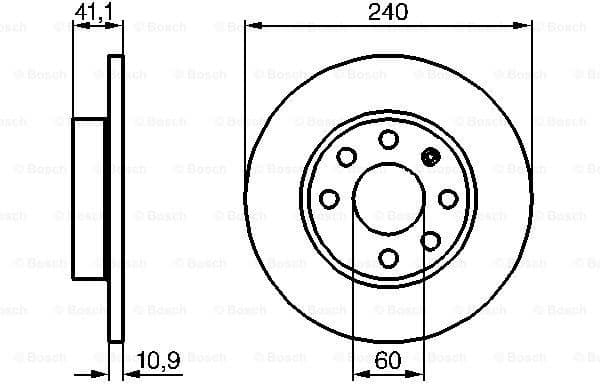 Brake Disc 0986479189 - image 5