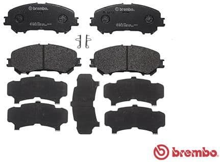 Brake pads front, Top Quality P56099 - image 2