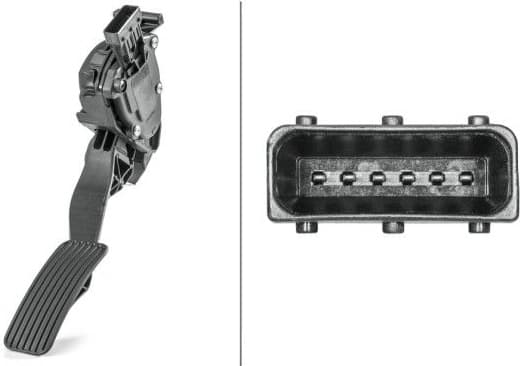 Sensor, accelerator pedal position 6PV 009 765-731
