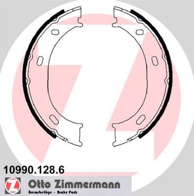 Brake Shoe Set, parking brake 10990.128.6