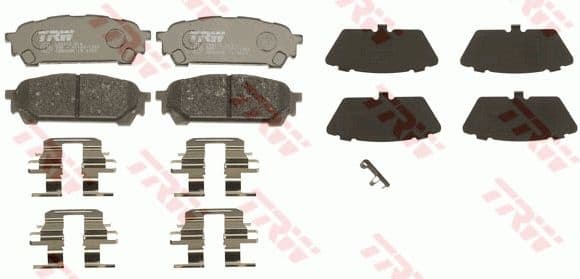 Brake Pad Set, disc brake COTEC GDB3395 - image 2