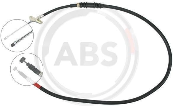 Cable Pull, parking brake K15408