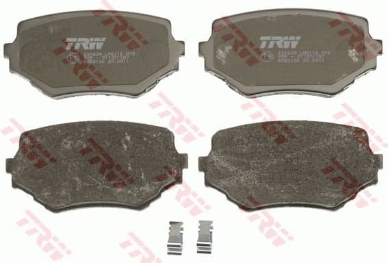 Brake Pad Set, disc brake COTEC GDB3132 - image 2