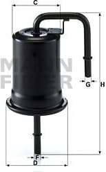 Fuel Filter WK614/45