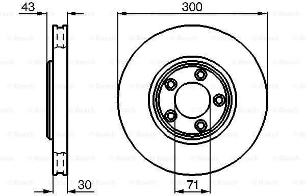 Brake Disc 0986478778