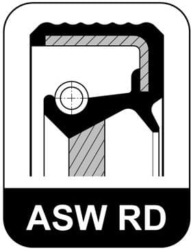 Seal crankshaft front 914.924 - image 3