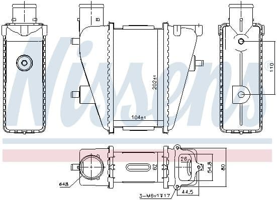 Charge Air Cooler 96232