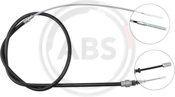 Cable Pull, parking brake K12516