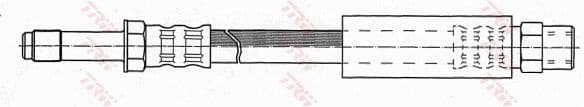 Brake Hose PHB348 - image 2