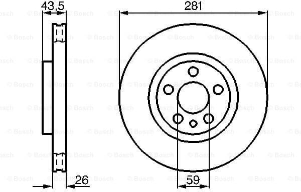 Brake Disc 0986478812 - image 5