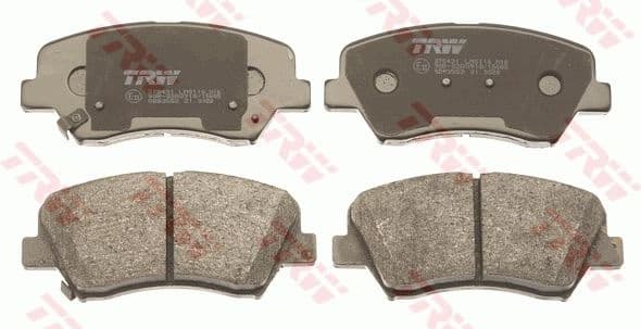 Brake pads front, Top Quality GDB3552 - image 2
