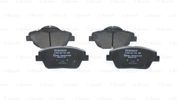 Brake Pad Set, disc brake 0986494755