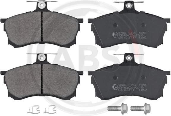 Brake Pad Set, disc brake 36918