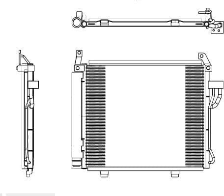 Condenser, air conditioning EASY FIT 35992 - image 3