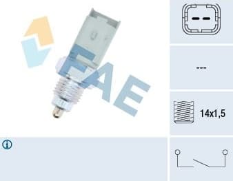 Switch, reverse light 40491